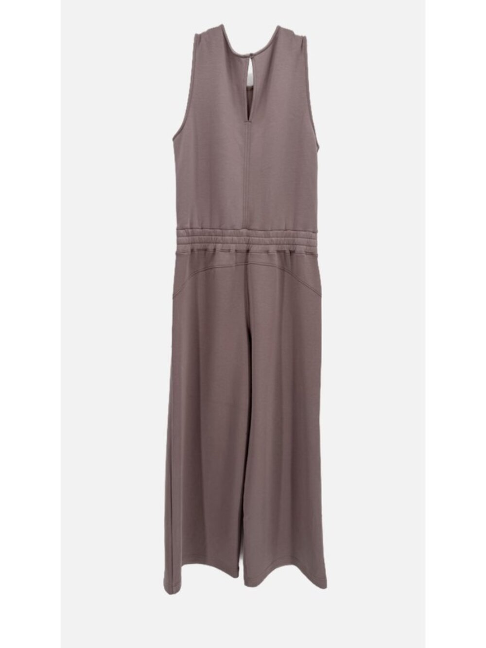 SPANX Air Essentials Sleeveless Jumpsuit Size XL Petite Tank Wide leg - Picture 2 of 5